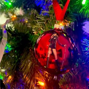 Taylor Swift Red Era Ball Ornament
